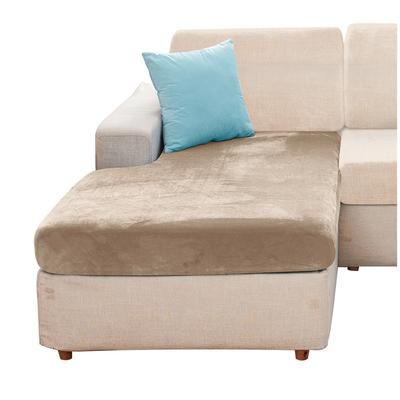 Cover For A Chambers Bed, Sofa, Corner Sofa Velvet, Beige, Cappuccino