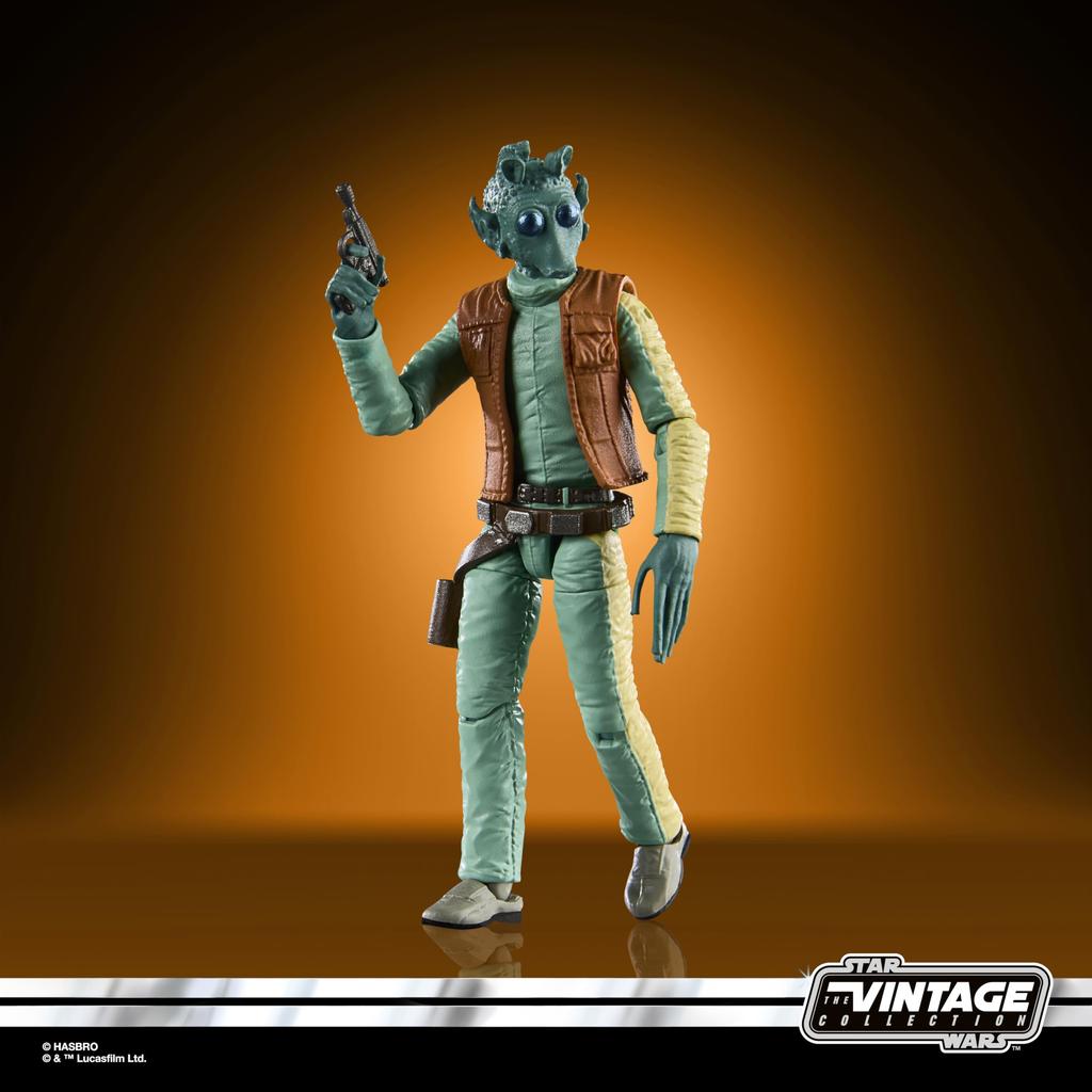 Hasbro STAR WARS Vintage Collection Star A New Hope Greedo Premium Collectible Action Figure G2604 Wars (Episode IV) 3.75-inch (Authentic)