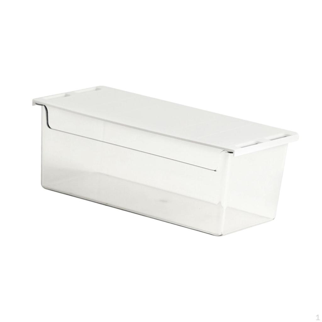 Desk Drawer Storage Solution for Kitchen And Office with Transparent Design