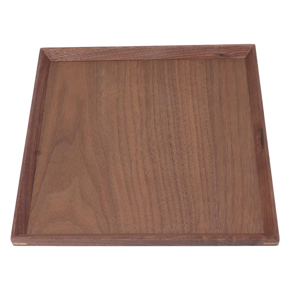 Square Wooden Serving Tray Wooden Wooden Platter Tea Serving Serving Tray Dining Room