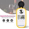 Precision Digital Alcohol Refractometer ATC Alcohol Tester 0-80% Spirit Alcohol Meter 0-50% Beer Grape Wine Refracto Meter