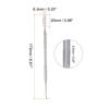 uxcell Wax Carving Wax Carving Stainless Steel Knife Point Mini Round Hand Tool for Shaping and Modeling Knife, Double-Ended Tool, & Scoop,