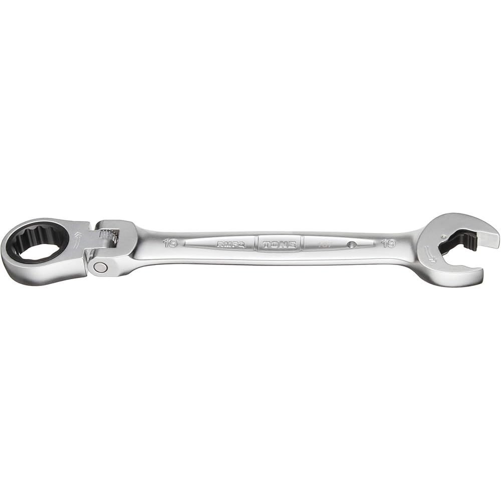 Tone Quick Ratchet Wrench RMFQ-19 19mm Dual-Sided Head Tool