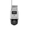 Telecamera di Sicurezza PTZ Dual-Lens 4MP 4G Hikvision spina CN (adattatore incluso)
