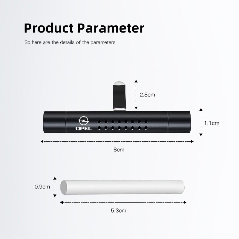 Auto Lufterfrischer Diffusor Aromatherapie Stick Parfüm Clip Für Opel Astra Grandland Corsa Mokka Frontera Insignia Zafira Vivaro