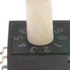 RM3HAF-10 Rotary Dial Switch 10 0-9 Coding Switch Patch 3:3 With Handle Rotary Coding Switch