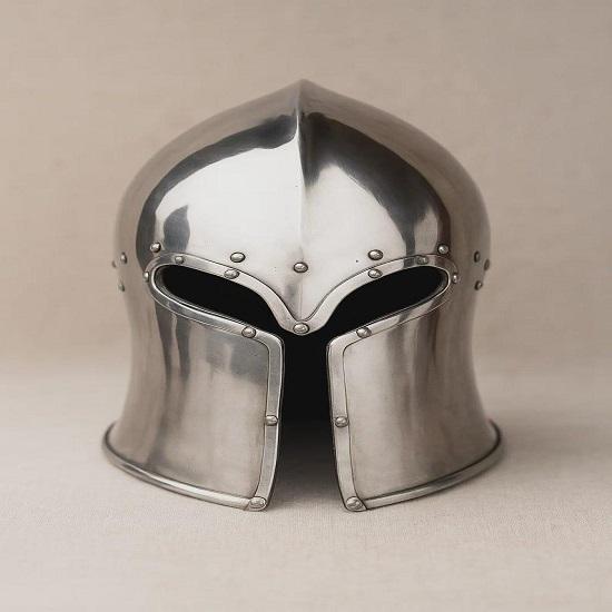 Medieval Knight Steel Helmet
