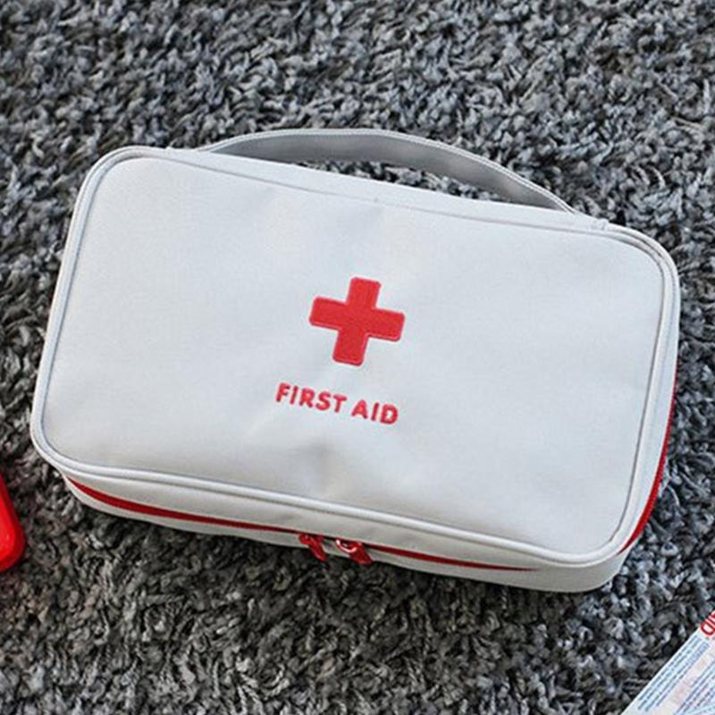 Tragbare Aufbewahrungstasche mit Griff Mehrzweck-Erste-Hilfe-Set-Organizer für Auto, Werkstatt, Sport, Abenteueraktivitäten