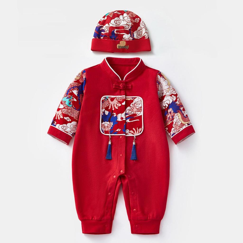 Spring-Summer 2025 Baby Boy Romper - Ideal for Birthday, Hundred Days, and Banquet Celebrations