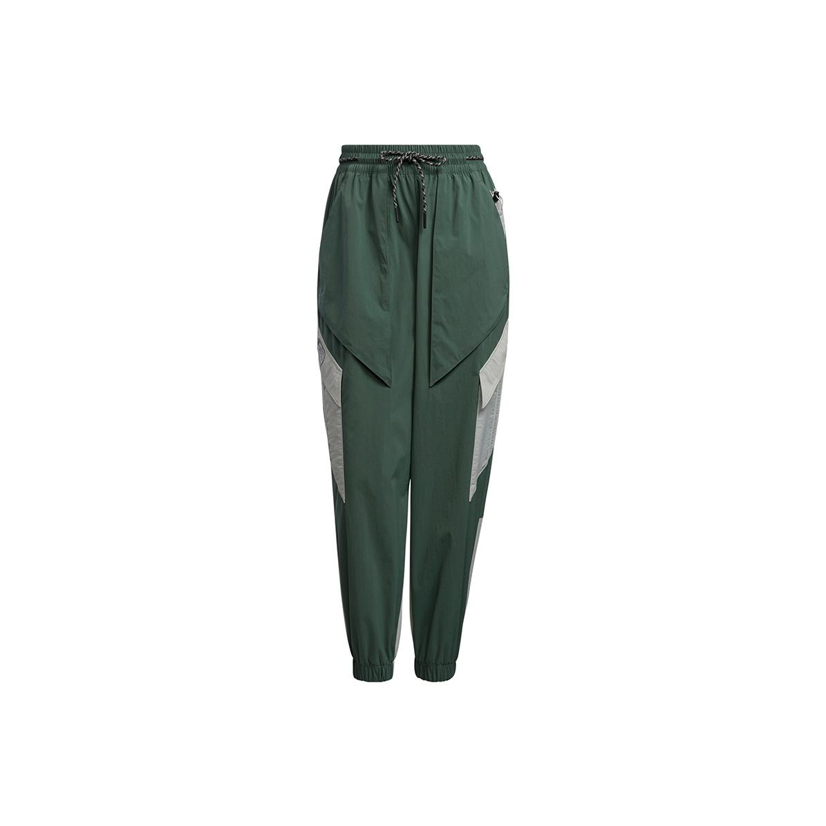Adidas Originals Брюки Ryv С множеством карманов Тканые Зауженные Спортивные Карго Брюки Женские Брюки Зеленый H39030 30
