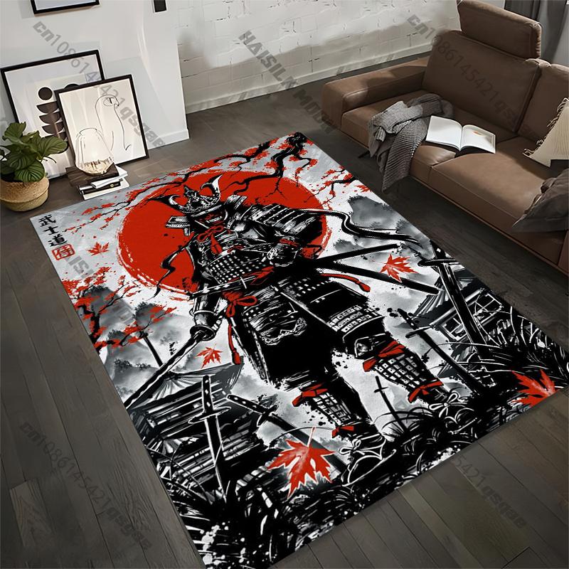 15 Size Samurai Spirits Large Carpet Living Room Home Decor Sofa Table Rug Anti Slip Chair Lounge Floor Mat Carpet for Bedroom