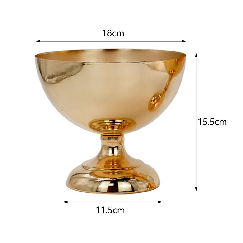 Wedding Centerpiece Flower Vase Metal Elegant Flower Stand for Ceremony Wedding Arrangement Party Tabletop Indoor Outdoor
