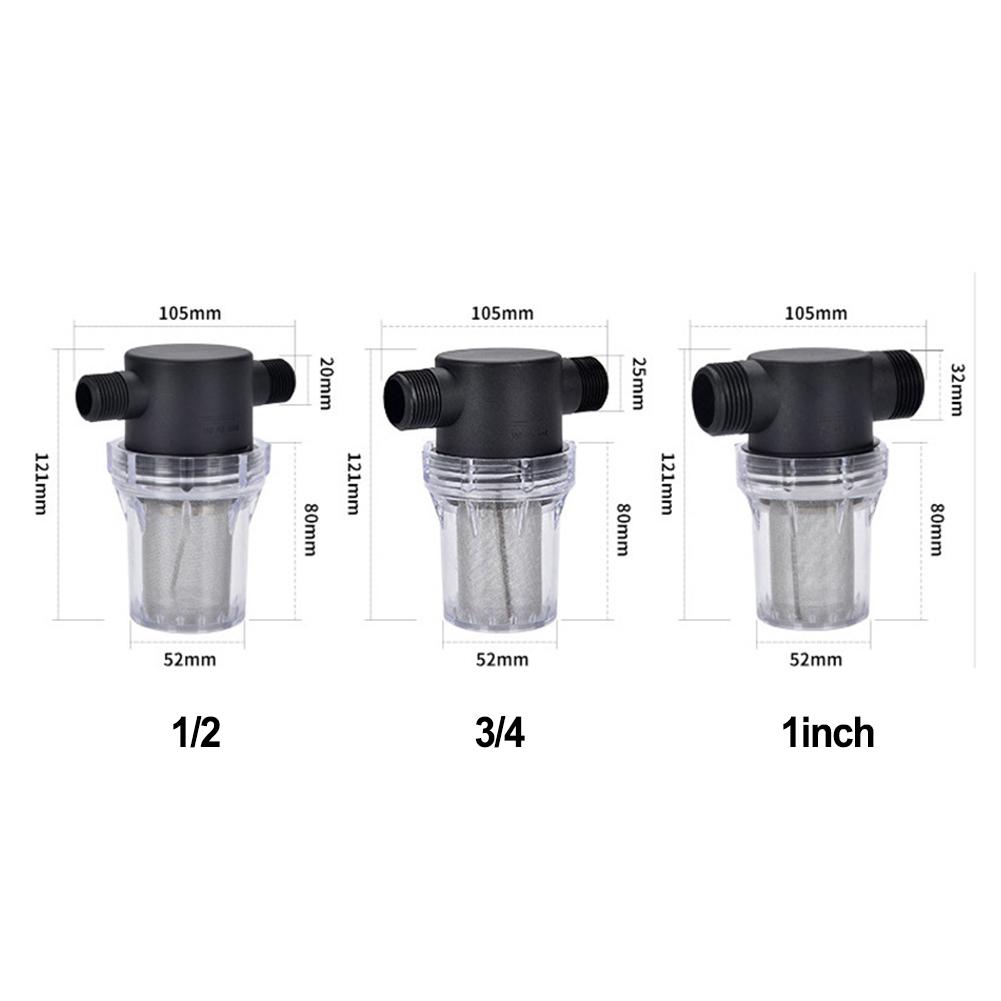 1/2 3/4 1 предварительный фильтр трубопровода с внутренней резьбой для садового пруда — фото 6