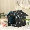 Cat And Dog Enclosed Bed Detachable Surround Pet Nest Winter Warm Soft Pet Bed For Cats And Dogs