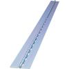 TRUSCO Unichrome Long Thick X 38mm Wide X 1800mm Hinge, 1.0mm Long, THN-1038-1800