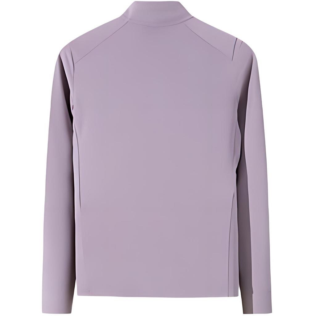 Anta Champion All-Weather Series Casual Sports Warm Stand-Up Collar Knitted Sweater Women Sweater Cloud-Sea-Purple 162510405-4