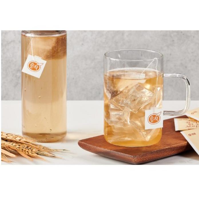 Soonjak Bio Ein Tasse Gerstentee 150g | Praktischer & Koffeinfreier Koreanischer Gerösteter Gerstentee