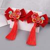 Bow Tassel Hairpin Horse New Year Hair Accessory Traditional Chinese Hair Clip  Children's Parties
