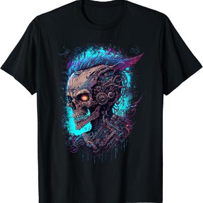 Cyberpunk Skull T-Shirt