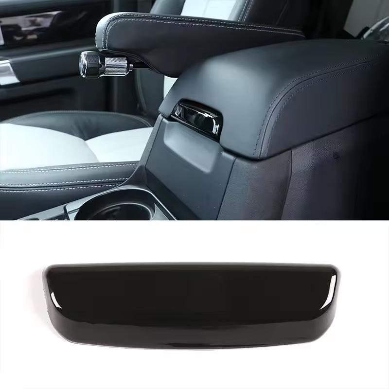 Pour Land Rover Discovery 4 2010-2016 ABS Noir Kit Intérieur Tableau de Bord Console Panneau de Changement de Vitesse Décoration Couverture Garniture Autocollants