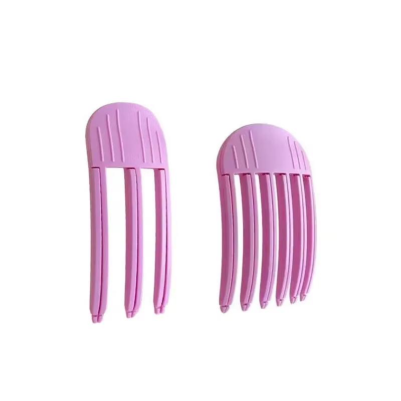 Flauschige Haarnadel, Locken-Pony-Clips, Haarwurzeln, voluminöse Haarclips, Lockenwickler für Frauen mit fester Form, modischer Volumen-Haarroller