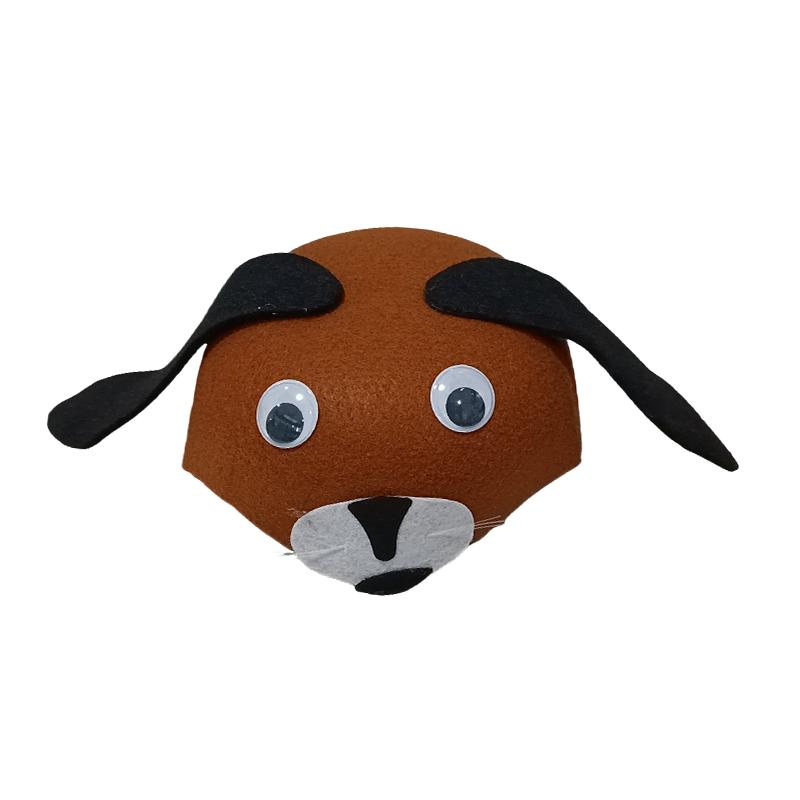 Cartoon Animal Party Kids Hat Children's Day Stage Performance Props Zoo Carnival Felt Hat Zodiac Rabbit Mouse Headdress