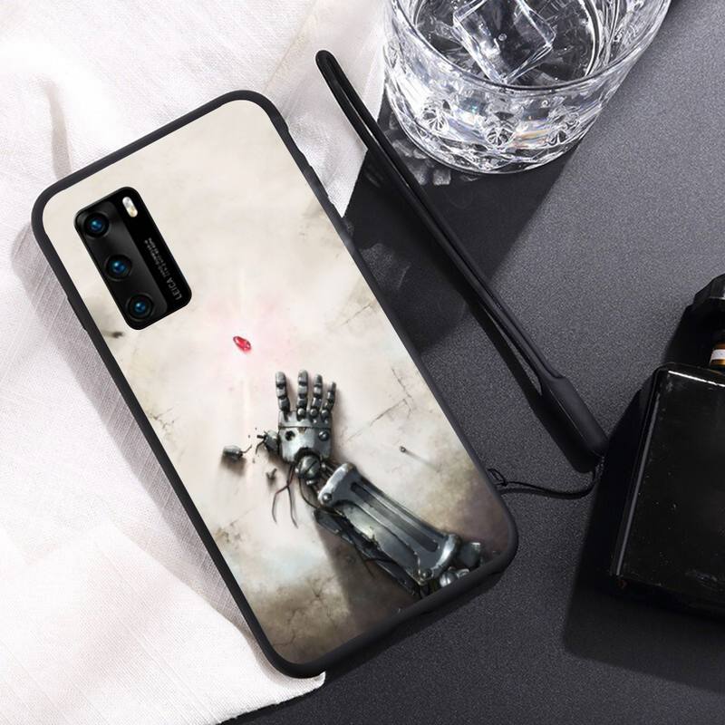 Anime FULLMETAL ALCHEMIST Phone Case For Huawei Y6 Y7 Y9 Prime 2019 Y9s Mate 10 20 40 Pro Lite Nova 5t Silicone Cover