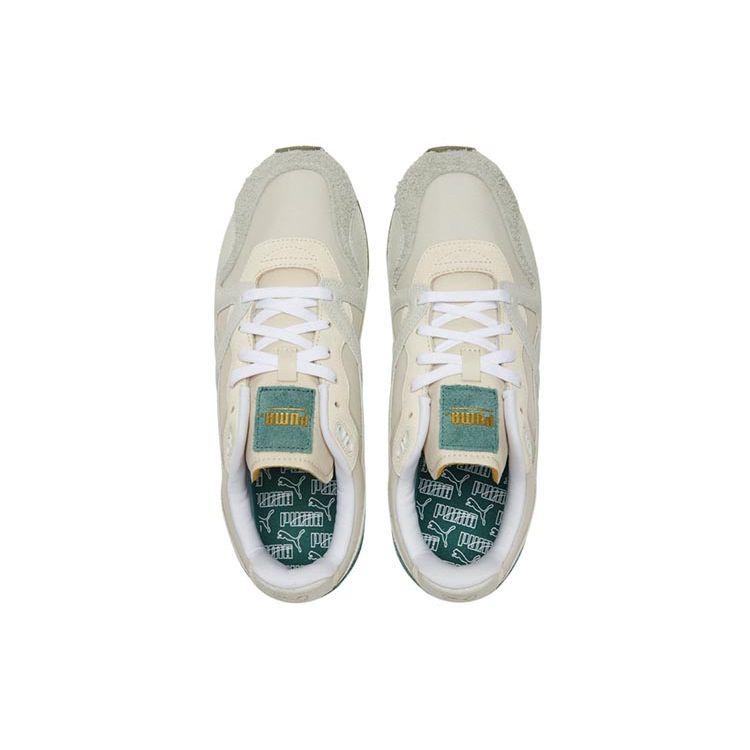 Puma Mirage Og Round Toe Comfortable Low Top Lifestyle Sneakers Unisex Sneakers White Green 375514-01