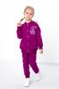 Tracksuit (girls) – Warm Bomber & Pants with Print, Winter , 6443-025-33 HC