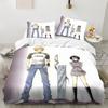 Anime 3D Printed Bleach Duvet Cover Pillowcase (2/3piece Set), Bedding Set for Children's Boy Girl , Children's bedGift