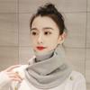 Solid Color Plush Neck Protector Keep Warm Plush Neck Cover sweet Fleece Neck Scarf  Outdoor