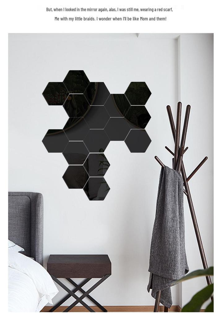 Acrylic DIY Wall Decoration Mirror Stickers for Home
