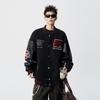 Jaqueta Baseball Bordada Masculina - Roupa Externa Estilosa para Casal B855