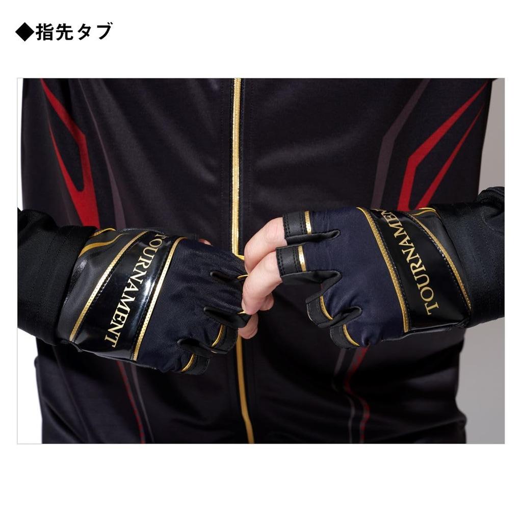 DAIWA Fishing Tournament Large Gloves, Gloves, 5-Piece Cut,