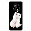 Black Silicone Case For Meizu Lucky 08 Case Luxury Protective Soft Phone Back Cover For Meizu Lucky 08 Case 6.78" Cartoon Shell