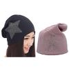 Mens Women Beanie Hat Knitted Oversized Slouch Hat Cap Winter Ski Hip-hop Hat