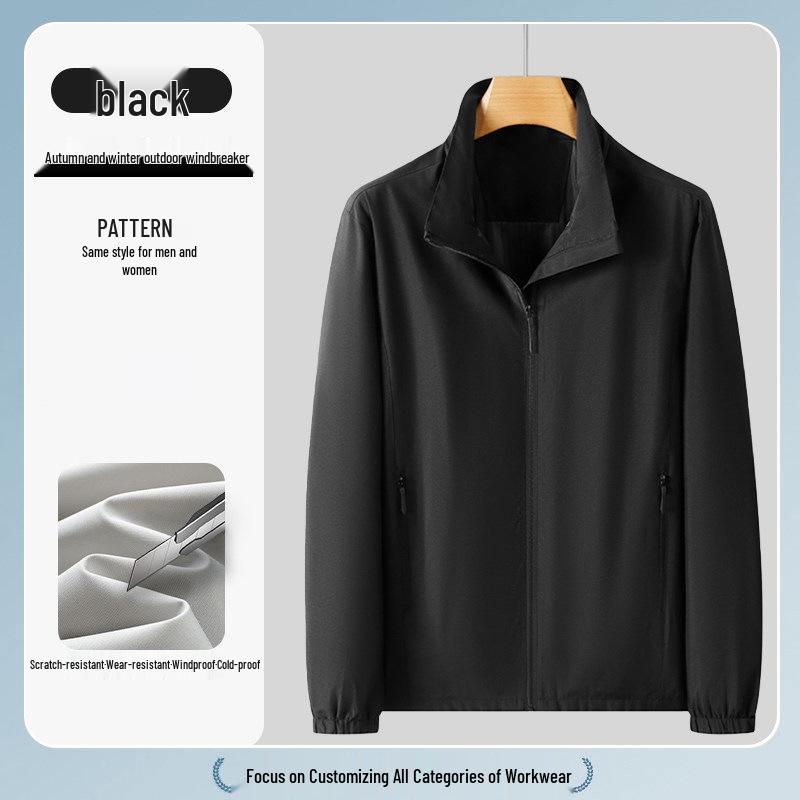 Autumn Winter Waterproof Stain-Resistant Workwear Jacket for Outdoor Mountaineering Team
