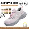 Women's Lightweight Anti-smash, Anti-puncture Work Safety Shoes