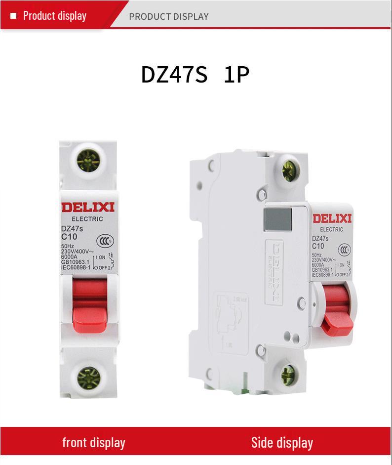 Delixi DZ47s-63 Type D 1A-63A NXB Miniature Circuit Breaker Replacement
