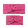 Chic Parent-child Knotted Rabbit Ears Hairbands Accessories Fashion Bow Headwraps Set Elastic Hair Bands