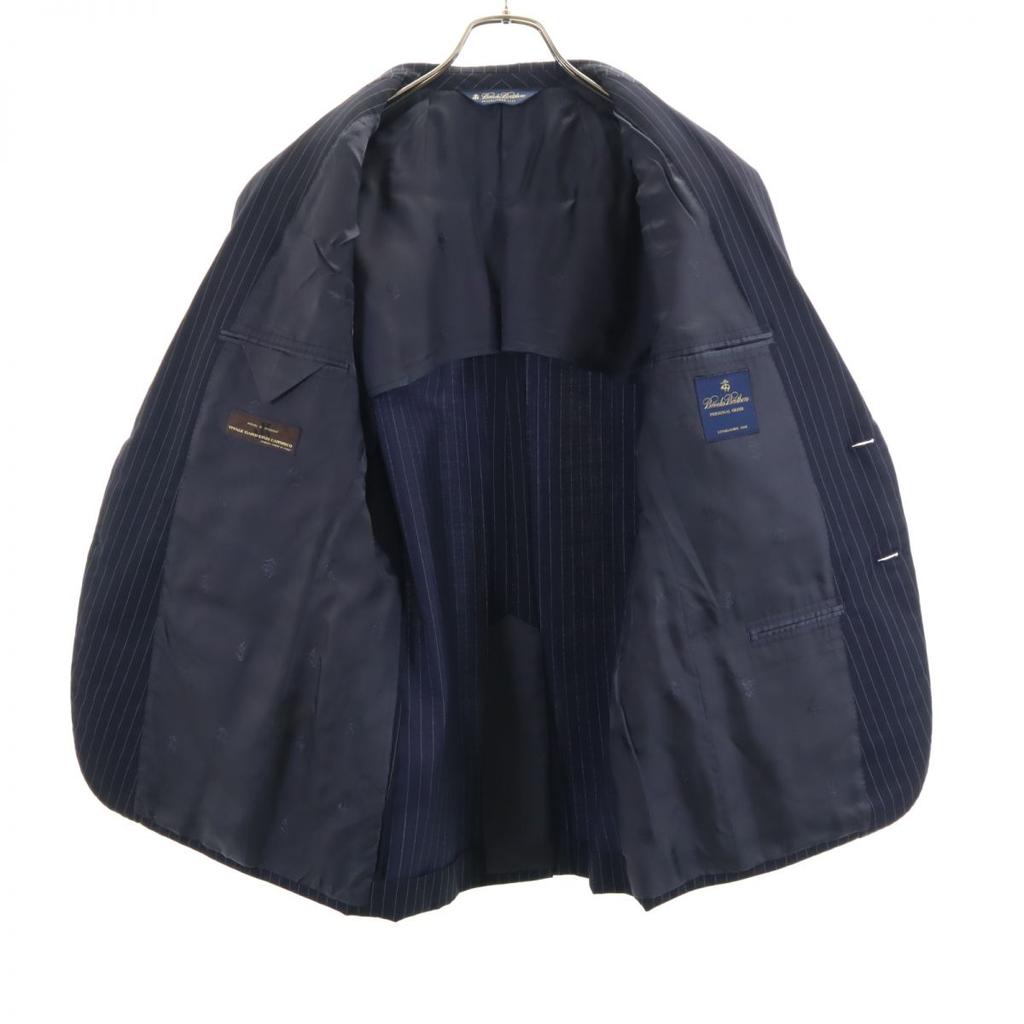 Brooks Brothers wool blend Long sleeve tailored jacket Navy Men's Used