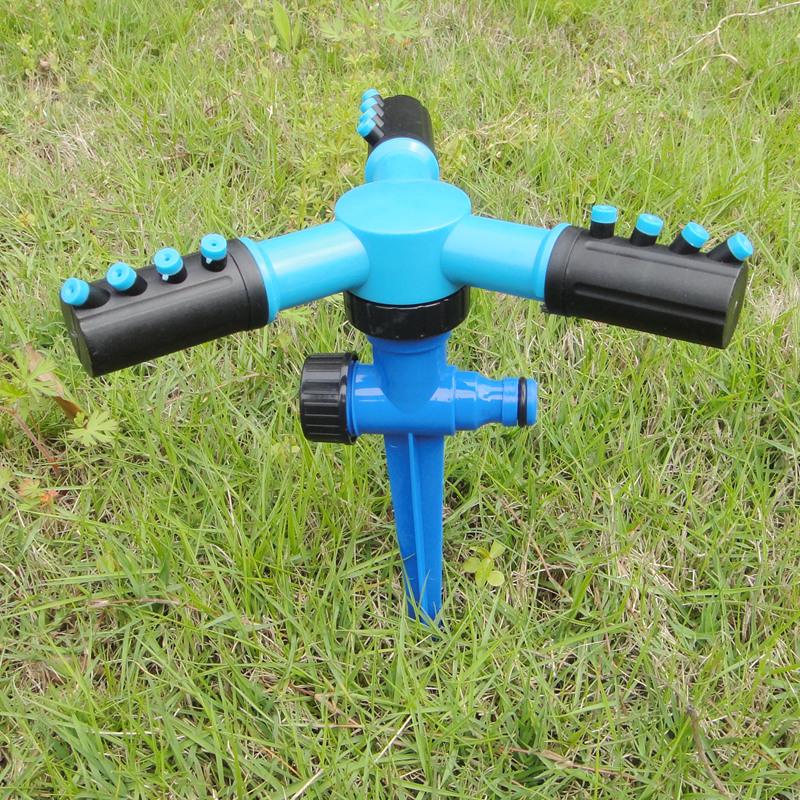 360-Grad Bodensprinkler: Rotierender Bewässerungskopf für Blumen & Gemüse