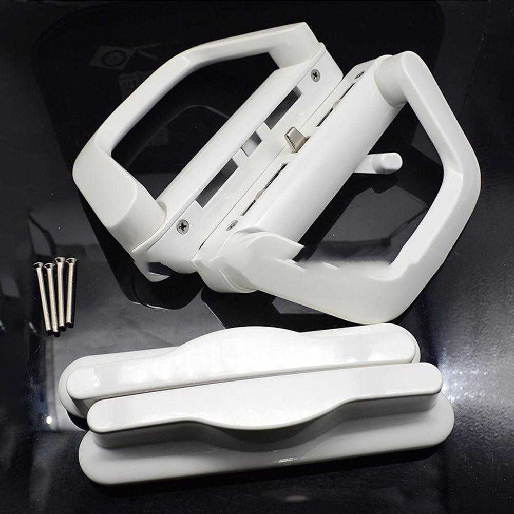 Sliding Door Lock With Keys Glass Door Handle Lock Replacement Hook Lock Balcony Door Lock Security Glass Door Latch Hardware