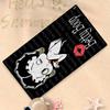 B-Betty Girl B-Boops Microfiber Blanket Quick Drying Beach Towels Oversized Printing Super Absorbent Pool Towel Blanket