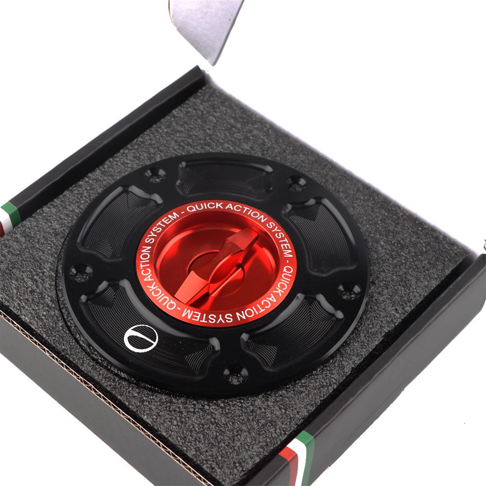 Kryt palivové nádrže motocyklu Quick Racing pro DUCATI, SCRAMBLER, STREETFIGHTER 1199 959 859 V2 V4 V4S