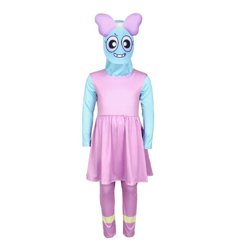 

Косплей Денди Мир Платье Костюм Набор Взрослый Детский Хэллоуин Выступление Сцена Bow Girl,Adult 160