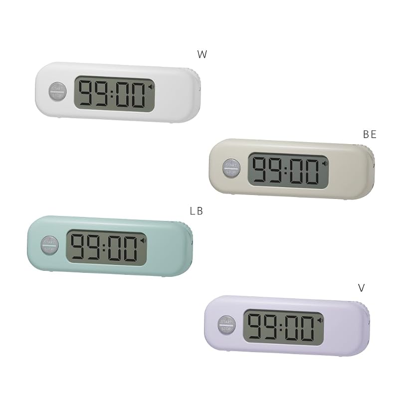 Sonic Timer Stick Timer Dial Type White SP-8327-W