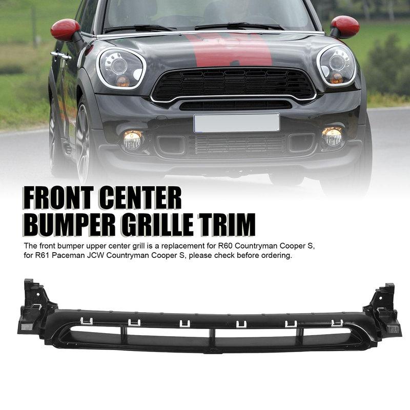 Front Bumper Upper Center Grille 51119808100 Medium Radiator Grill for Mini R60 Countryman JCW Cooper S R61 Paceman