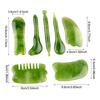 1/7pcs Resin Face Massage Tools Gua Sha Face Skin Care Massager Sticks Lotus Seedpod Shape Facial Lifting Dark Spots Care Tool