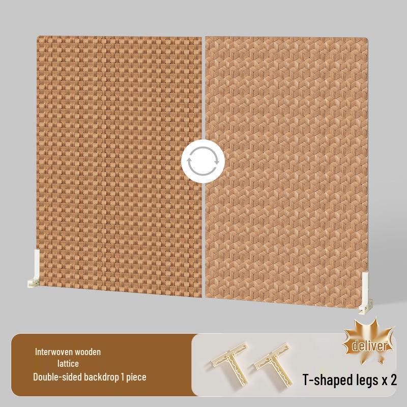 Retro Doppelseitige Wasserdichte PVC Fotografie Hintergrundplatte – Holzmaserung Stillleben Landschaft